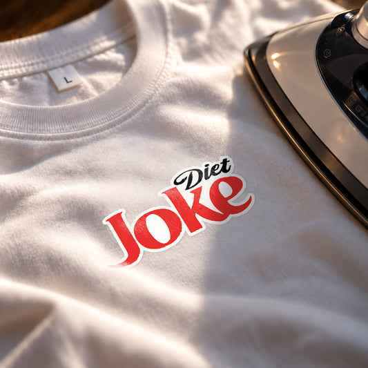Diet Joke Iron-On Patch