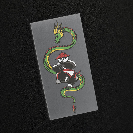 Dragon Spirit Kung Fu Panda Iron On Patch