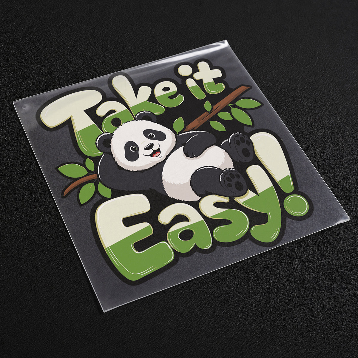 Take It Easy Iron On Patch