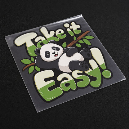 Take It Easy Iron On Patch